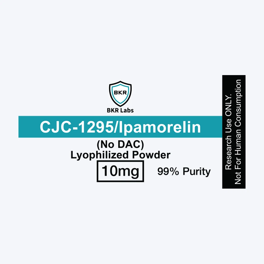IPAMORELIN/CJC-1295 (No DAC) 10mg, Blend (5mg/5mg) Lyophilized Powder alternate view