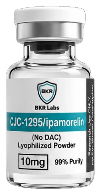 IPAMORELIN/CJC-1295 (No DAC) 10mg, Blend (5mg/5mg) Lyophilized Powder vial, BK Research Labs