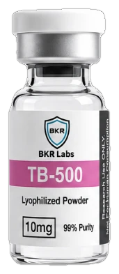 TB-500 10mg Lyophilized Powder vial, BK Research Labs